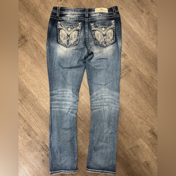 Miss Me Mid Rise Easy Straight - Picture 5 of 6